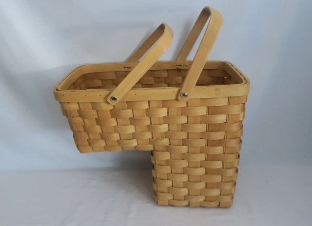 Taskets Basket Renaissance 17X13 in  2 Handles For Stairs Organization Crafts