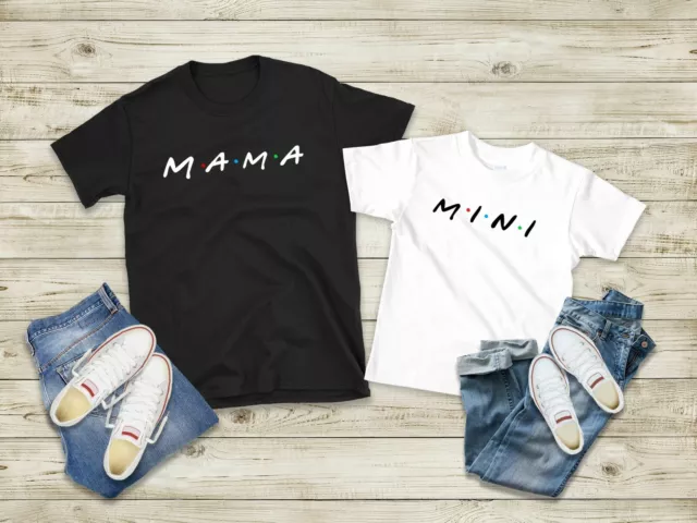 Mama & Mini Friends Style matching outfits! Mum and Daughter Shirts