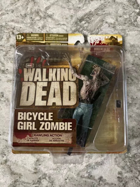 The Walking Dead Bicycle Girl Zombie Series 2 McFarlane Figure (Crawling Action)