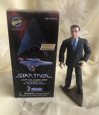 Star Trek Captain James Kirk as Gangster Playmates Toyfare Exclusive 1999