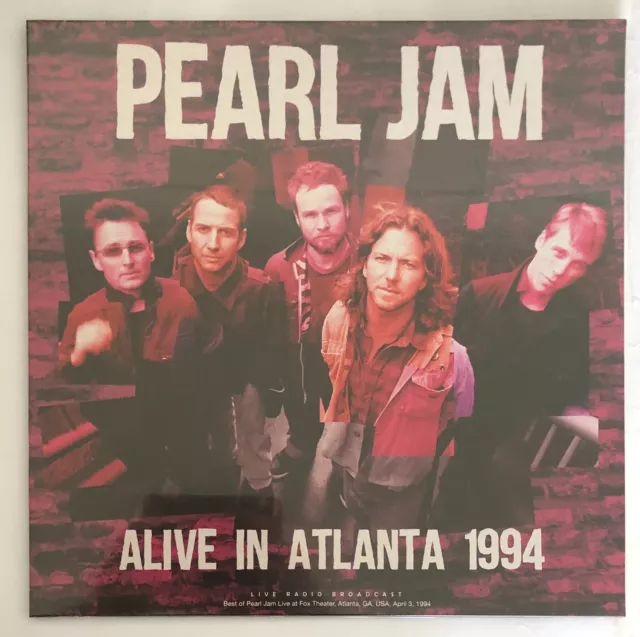 Pearl Jam Alive in Atlanta 1994 Vinyl Schallplatte neu versiegelt 8717662588594