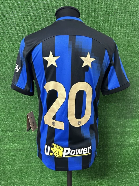 MAGLIA INTER 20 Scudetto Stelle No Indossata No Match Worn Shirt