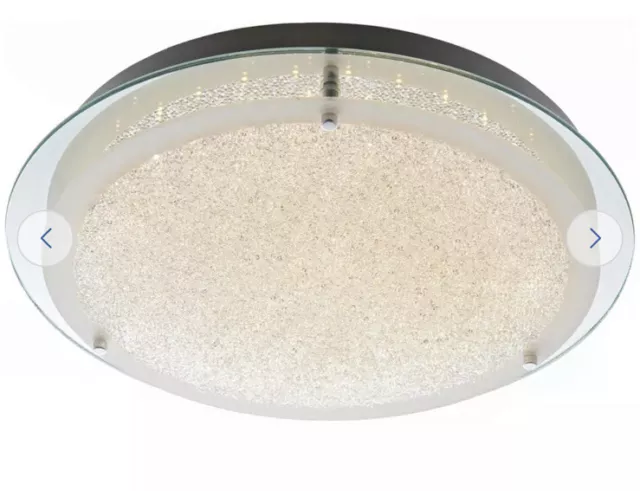 Argos Home Esmo Beaded Glass Flush Ceiling Light( Box Can Be Damaged)