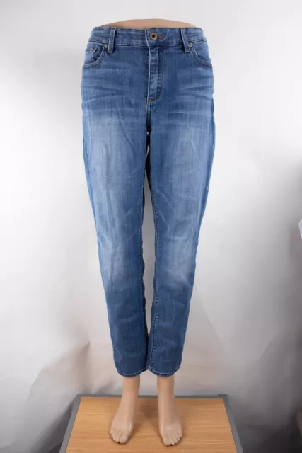 Lucky Brand Ava Skinny 10 (29 X 28) Women's Denim Jeans Medium Wash Zip Fly