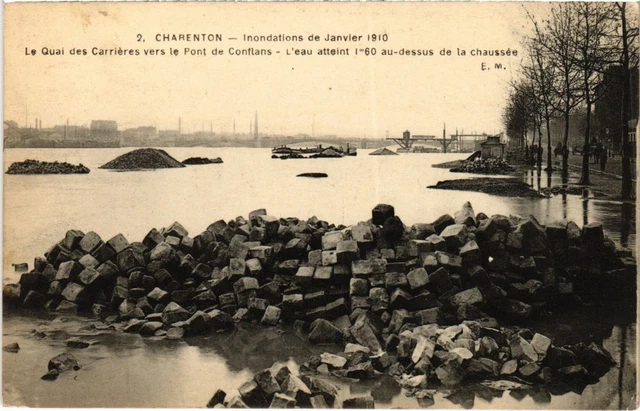CPA AK Charenton Le Quai des Carrieres FRANCE (1282270)
