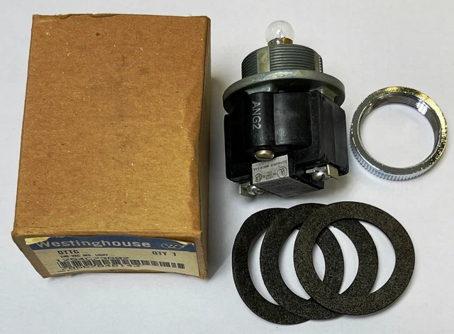Westinghouse Indicator Light 1254C73G02 Ottg 240/220 Vac 60/50Hz