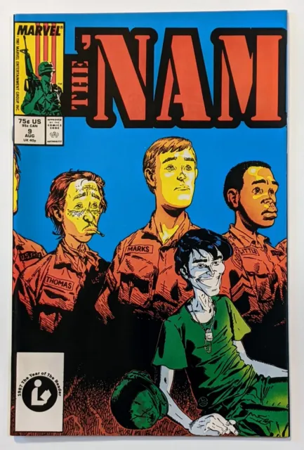 THE 'NAM 9 Marvel Comic 1987 Copper Age