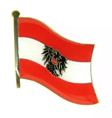 Flaggen Pin Fahne Österreich Adler Anstecknadel