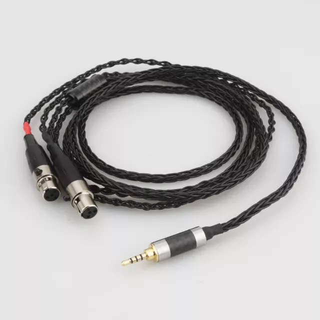 OCC Silver Plated Headphone Upgrade Cable for Audeze LCD-3 LCD3 LCD-2 LCD2 LCD-4