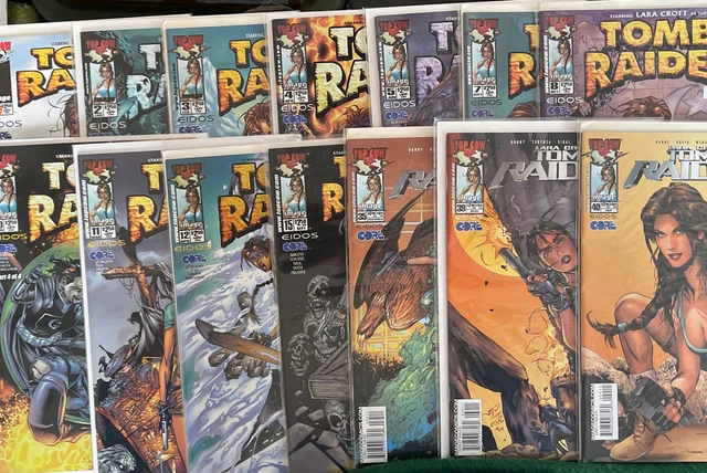Tomb Raider Lot of 19 Issues 1-40- Image/Top Cow 1999 Lara Croft