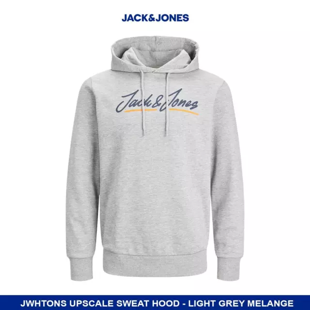 Felpa con cappuccio da uomo Jack & Jones, tonnellate di lusso originale vestibilità standard, LGM