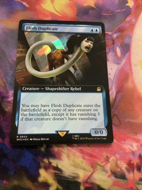 The Ninth Doctor (Extended Art) (Surge Foil) [Doctor Who] MTG Near