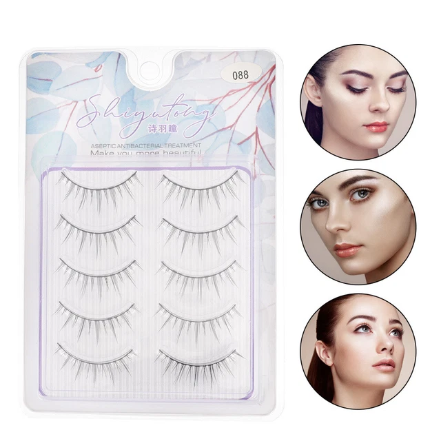 5 Paar 3D Falsche Wimpern Aus Nerz – Dick & Natürlich Für Täglichen Look Oder Events