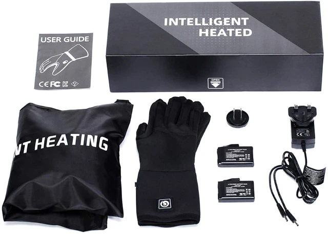 Day Wolf Heated Gloves Liners Electric Gloves for Men Women Rechargeable Battery