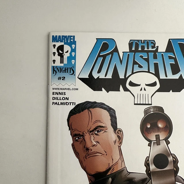 Marvel Knights Comics The Punisher #2 Cover B NM 2000 Garth Ennis 2