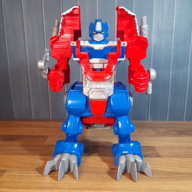 Playskool Transformers Rescue Bots – Figura Heatwave Fire-Bot – 2 In 1: Da Camion Pompieri A Robot – Gioco Per Bambini 3+ - 5