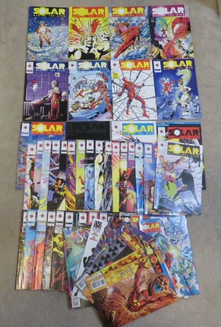 Valiant Solar, Man of the Atom (1991) 1 - 43 Entire Series VF/NM