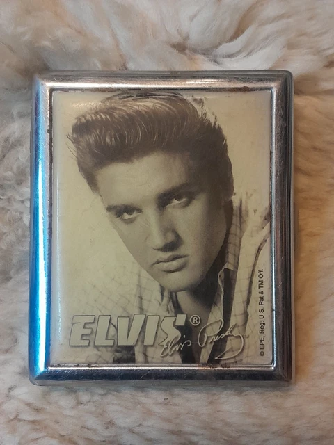 ELVIS PRESLEY CIGARETTE Case Holder NICE $9.99