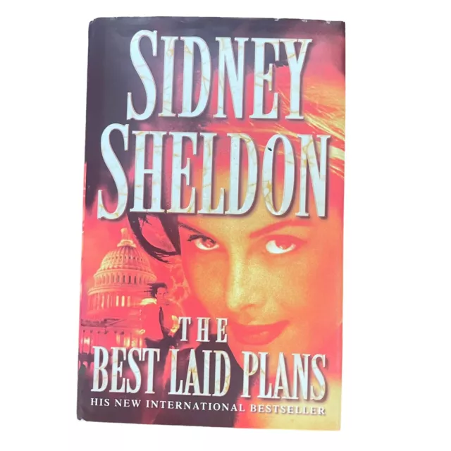 The Best Laid Plans by Sidney Sheldon Large Hardcover Thriller Mystery Suspense