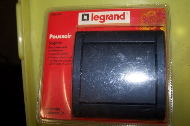 Bouton poussoir Legrand Sagane - Bricolage
