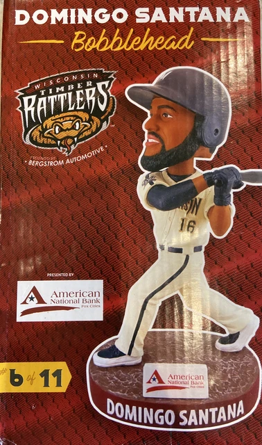 Domingo Santana Wisconsin Timber Rattlers Bobblehead