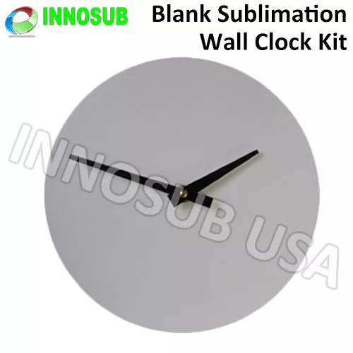 Sublimation Blank Wall Clock Kit Custom Photo Wall Clock DIY Home Decor Gift