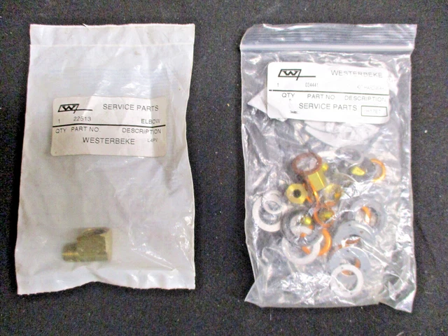 Westerbeke Elbow 22513  And Service Parts 034441  (*2880Sh)