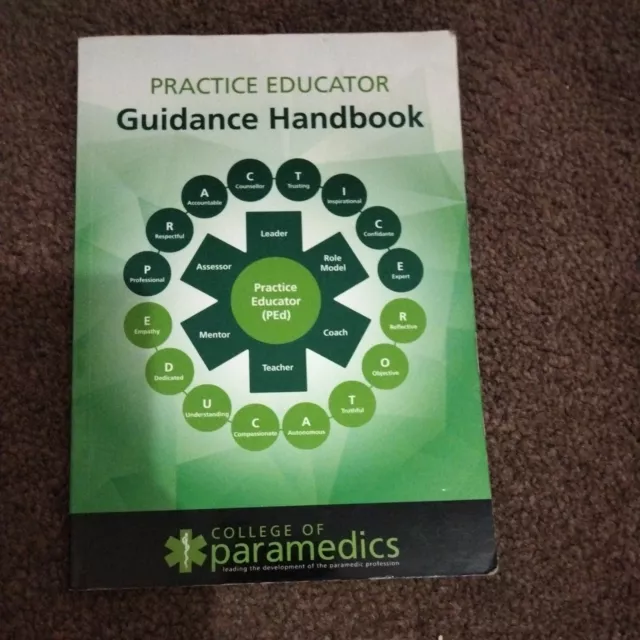 Practice Educator Guidance Handbook - College of Paramedics - 2017📘