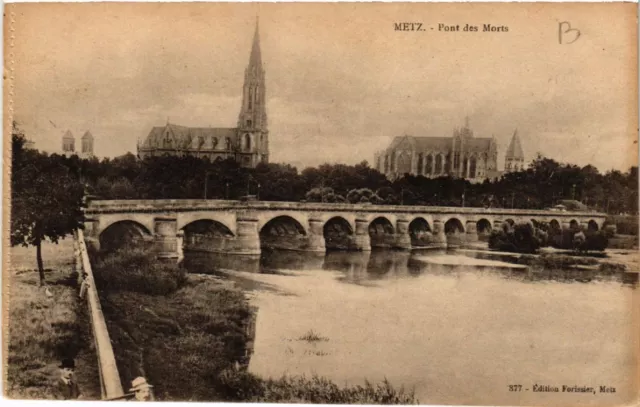 CPA AK METZ - Pont des Morts (650903)