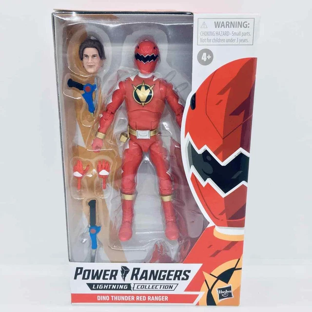 Power Rangers Lightning Collection Dino Thunder Red Ranger 6-Inch Action Figure