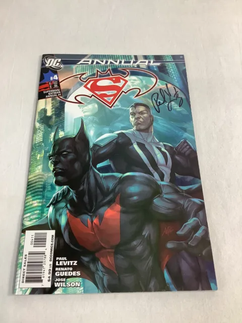 Superman Batman Annual#4 1st Beyond Terry McGinnis In DCU  Signed By Paul Levitz