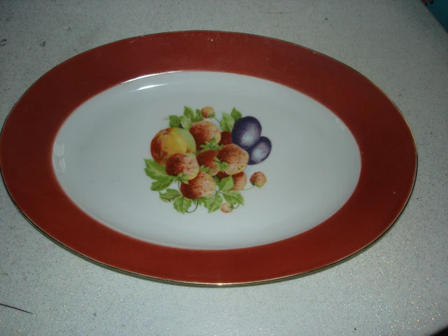 Grand plat ovale de présentation - Arts de la table