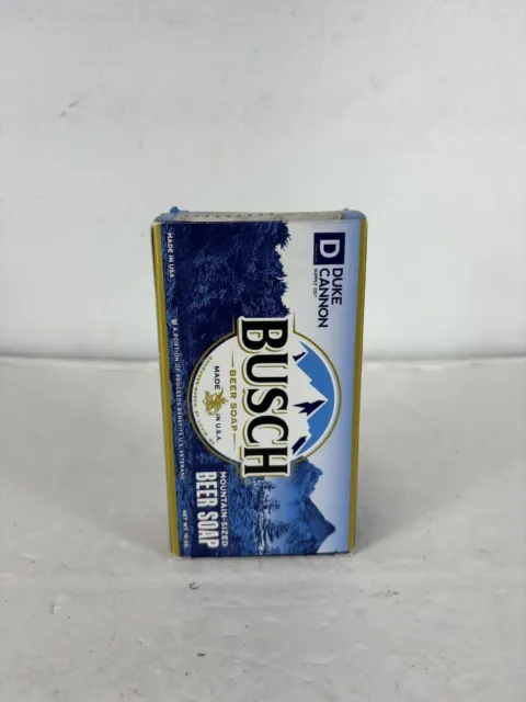 Duke Cannon Busch Beer Soap for Men Sandalwood 10oz USA Big Brick Refreshing