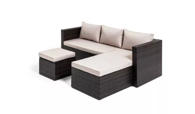 Cusco rattan best sale 4 seater