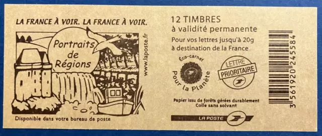 TIMBRE FRANCE CARNET N°3744A-C6 ** Marianne de Lamouche (pl) ETAT PARFAIT