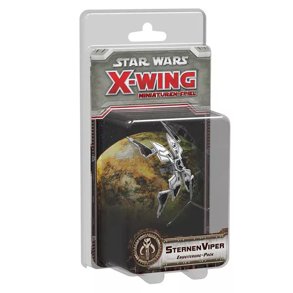 Star Wars X-Wing Sternenviper Erweiterung Deutsch Tabletop Miniaturenspiel OvP