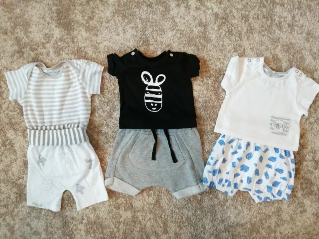 Grande pacchetto di abiti e vestiti per bambino ~ età 0-3 mesi 8