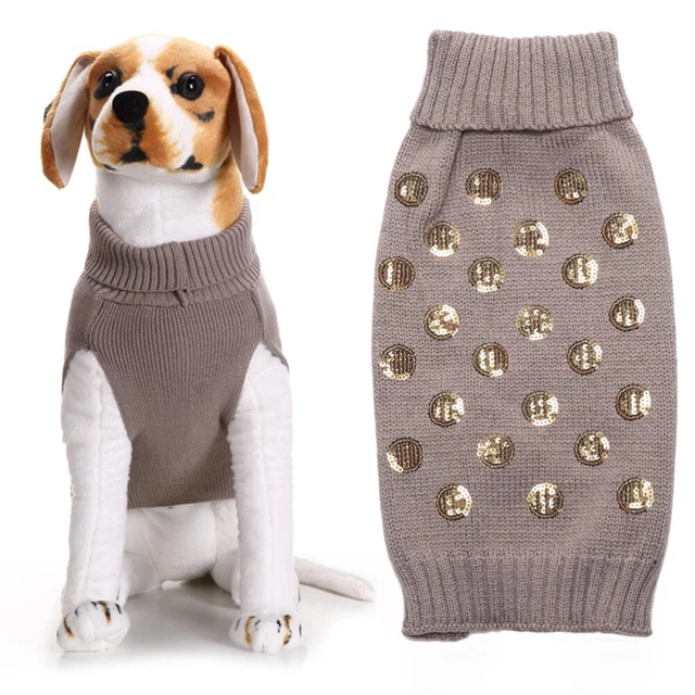 Ropa de invierno para perros mascota suéter cálido Golden Retriever