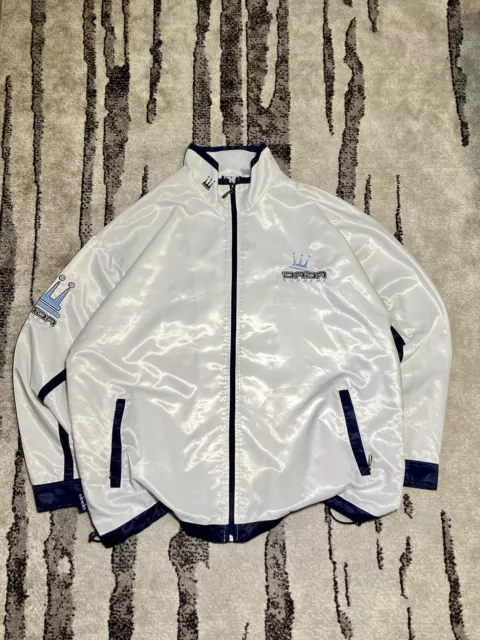 SUPREME STARS ZIP Up Polo Sweater Blue Size M NWOT $189.99