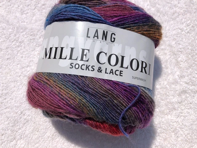 Lang Mille Colori Socks & Lace yarn - 30% Off! Lang Mille Colori Socks & Lace yarn - 30% Off!