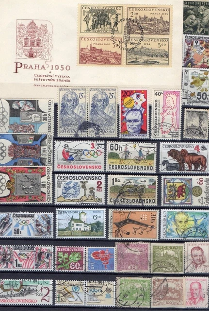 TCHECOSLOVAQUIE ! LOT de Timbres anciens depuis 1919 ! NEUFS