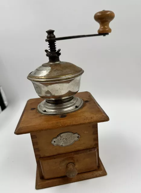 Leinbrocks ideal, ca 1930 Kaffeemühle, Old Coffee Crinder, Antike Mühle, kaffee