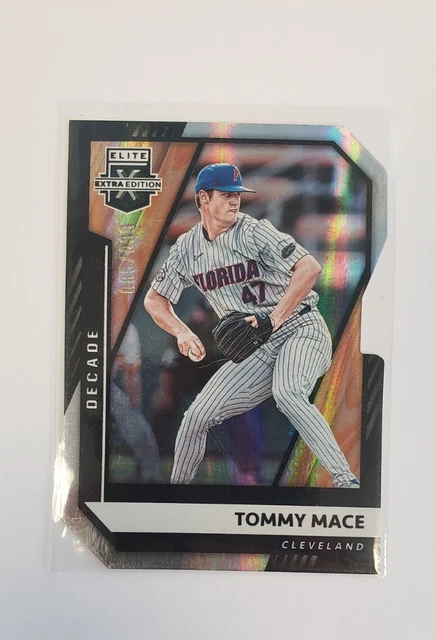 /999 Tommy Mace DECADE Prizm Die Cut 2021 Elite Extra Edition Guardians Prospect
