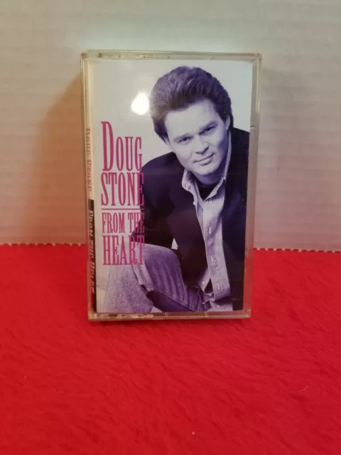 Doug Stone "From The Heart" Cassette Tape (Epic Records)