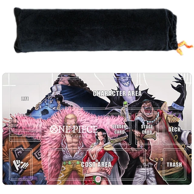 New One Piece CCG Playmat  Rebecca Character Design With Marked Zones For  TCG Gameplay Rebecca One Piece Playmat