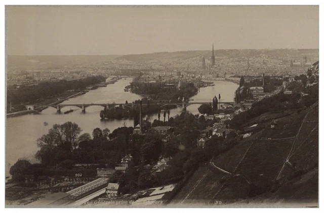 Tirage Vintage France – Haute Savoie, Moulins, Circa 1890 – Tirage D'époque Original