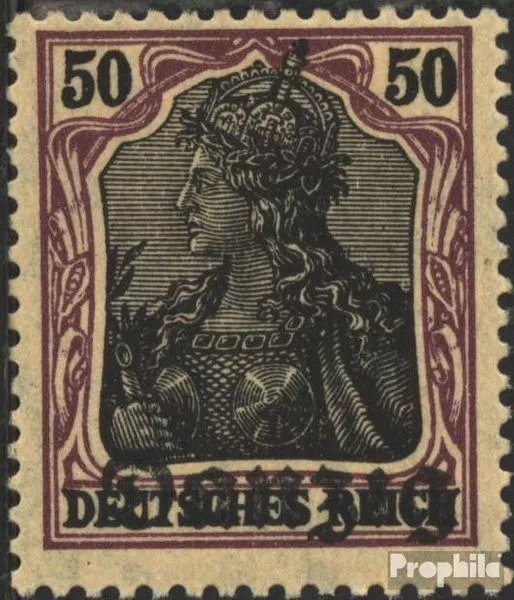 Gdansk 7 neuf 1920 allemagne-surcharge