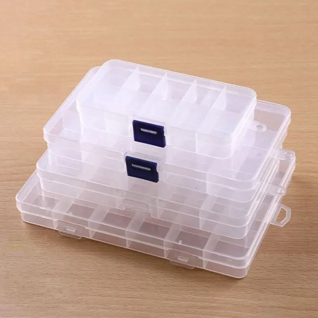 40 pièces boîte d'emballage Transparent épaissi carré respirant