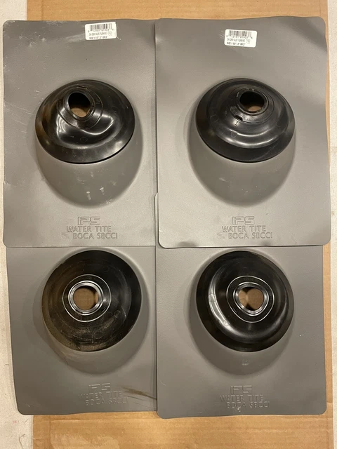 IPS Watertite 3N1 Gray Alum Flashing, Lot of 4
