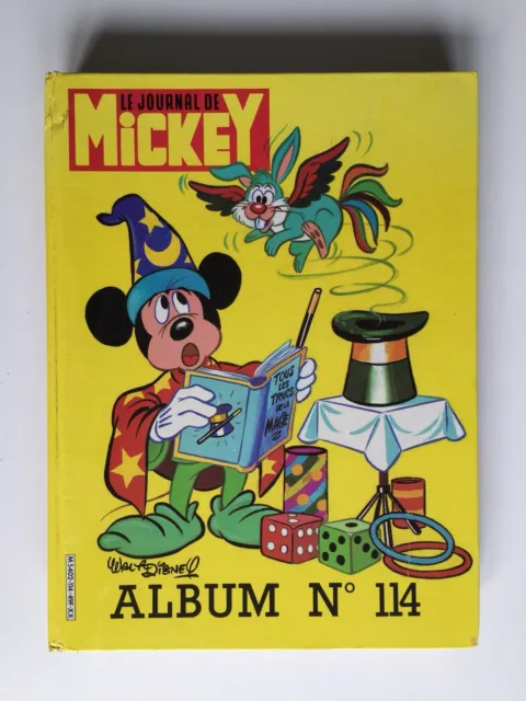 Album Du Journal Mickey N° 114 1704 A 1713 / 1985 Walt Disney / Reliure Receuil